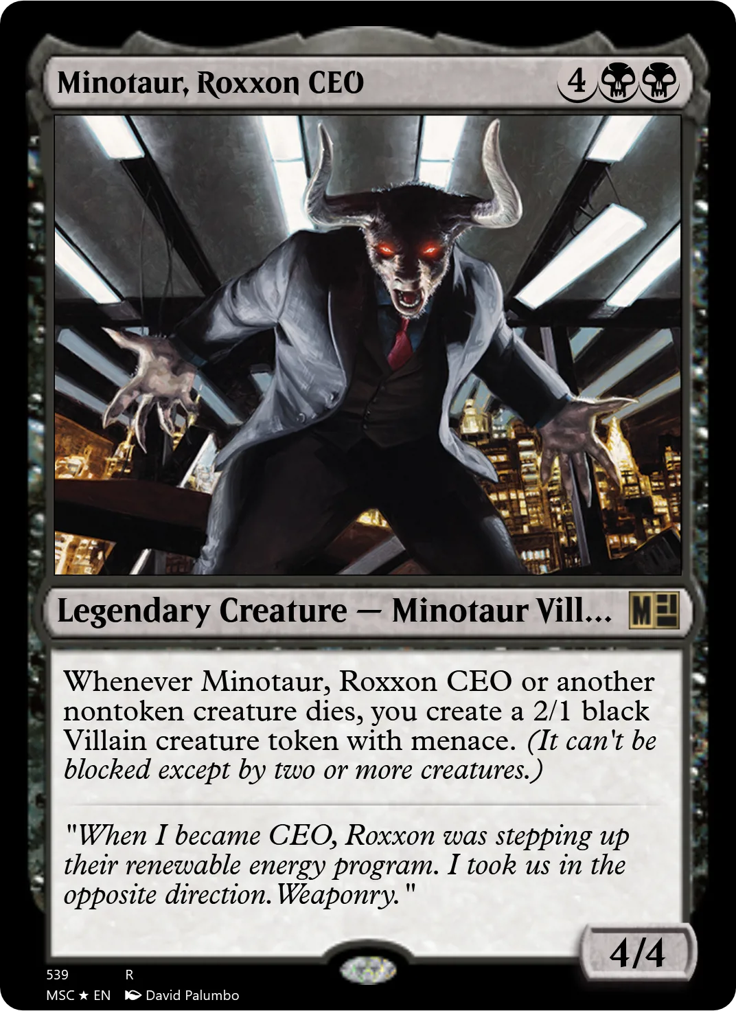 Minotaur, Roxxon CEO