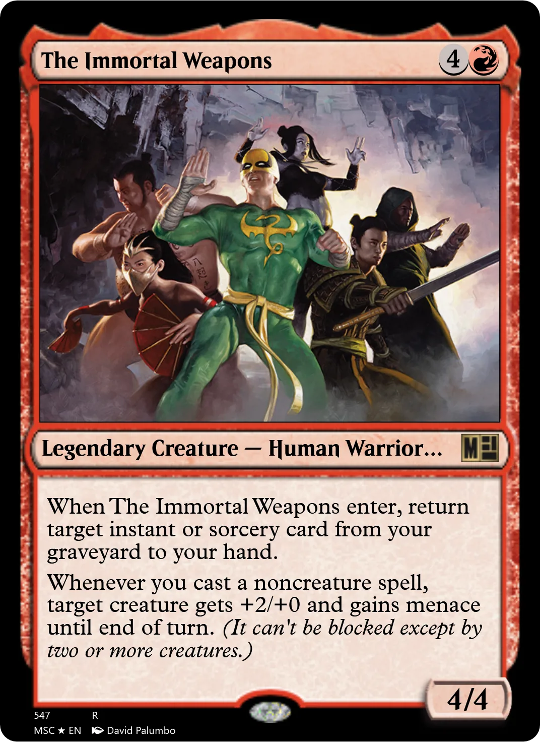 The Immortal Weapons