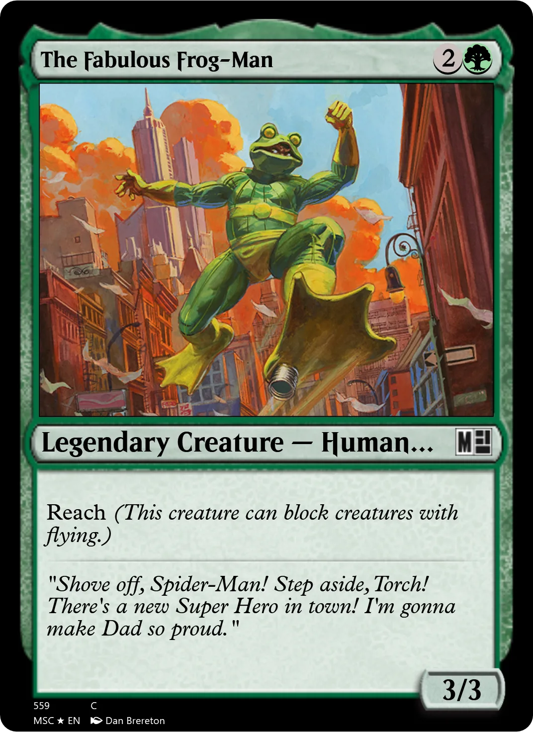 The Fabulous Frog-Man