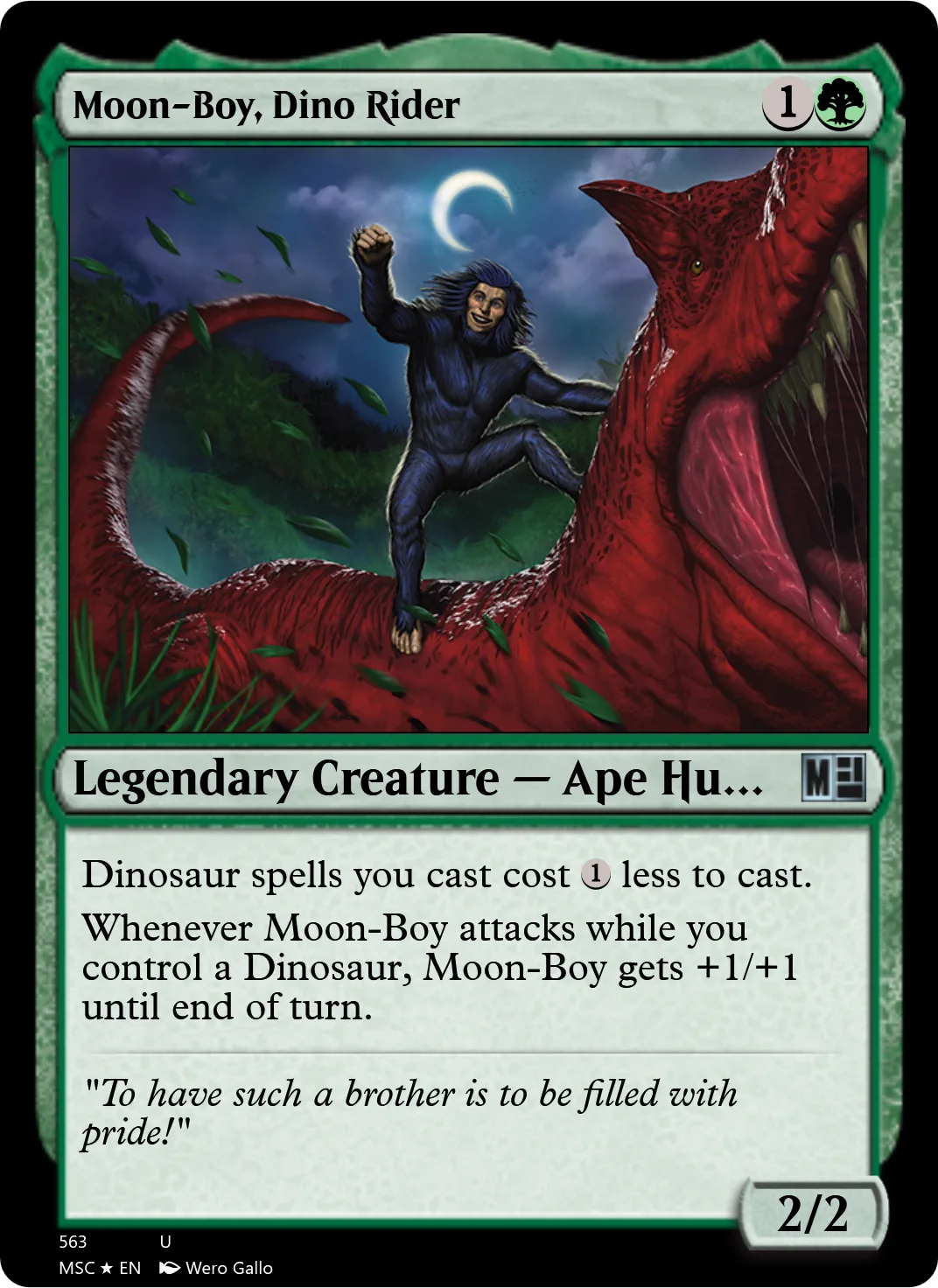 Moon-Boy, Dino Rider