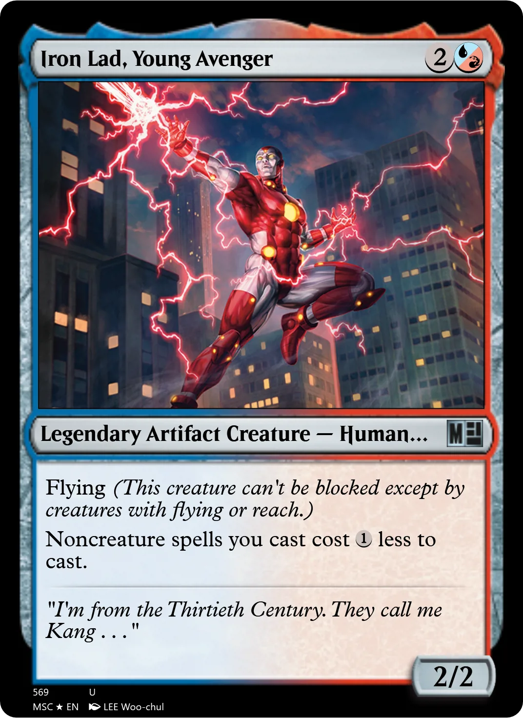 Iron Lad, Young Avenger