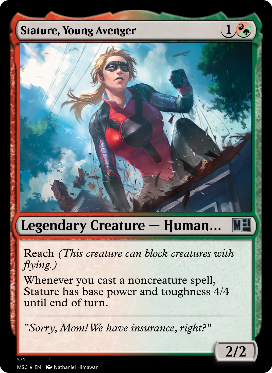 Stature, Young Avenger