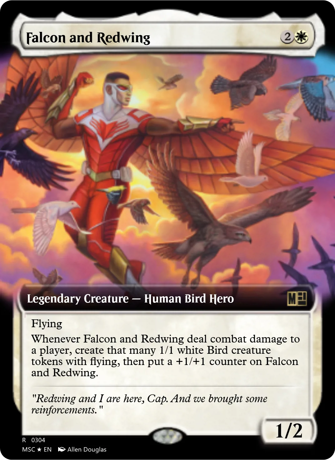 Falcon and Redwing