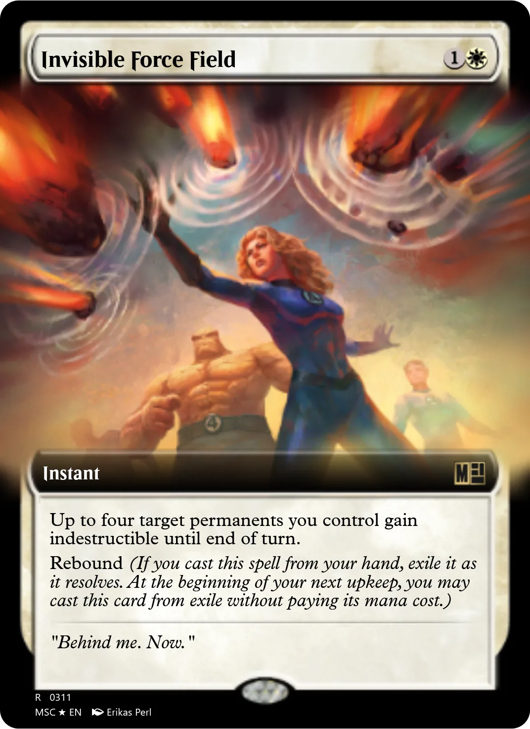 Invisible Force Field