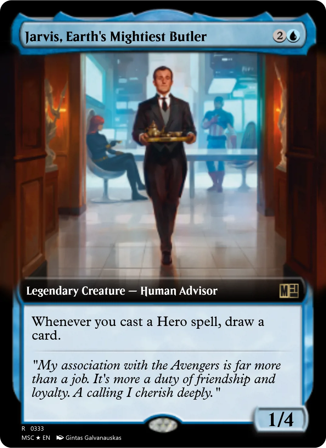 Jarvis, Earth's Mightiest Butler