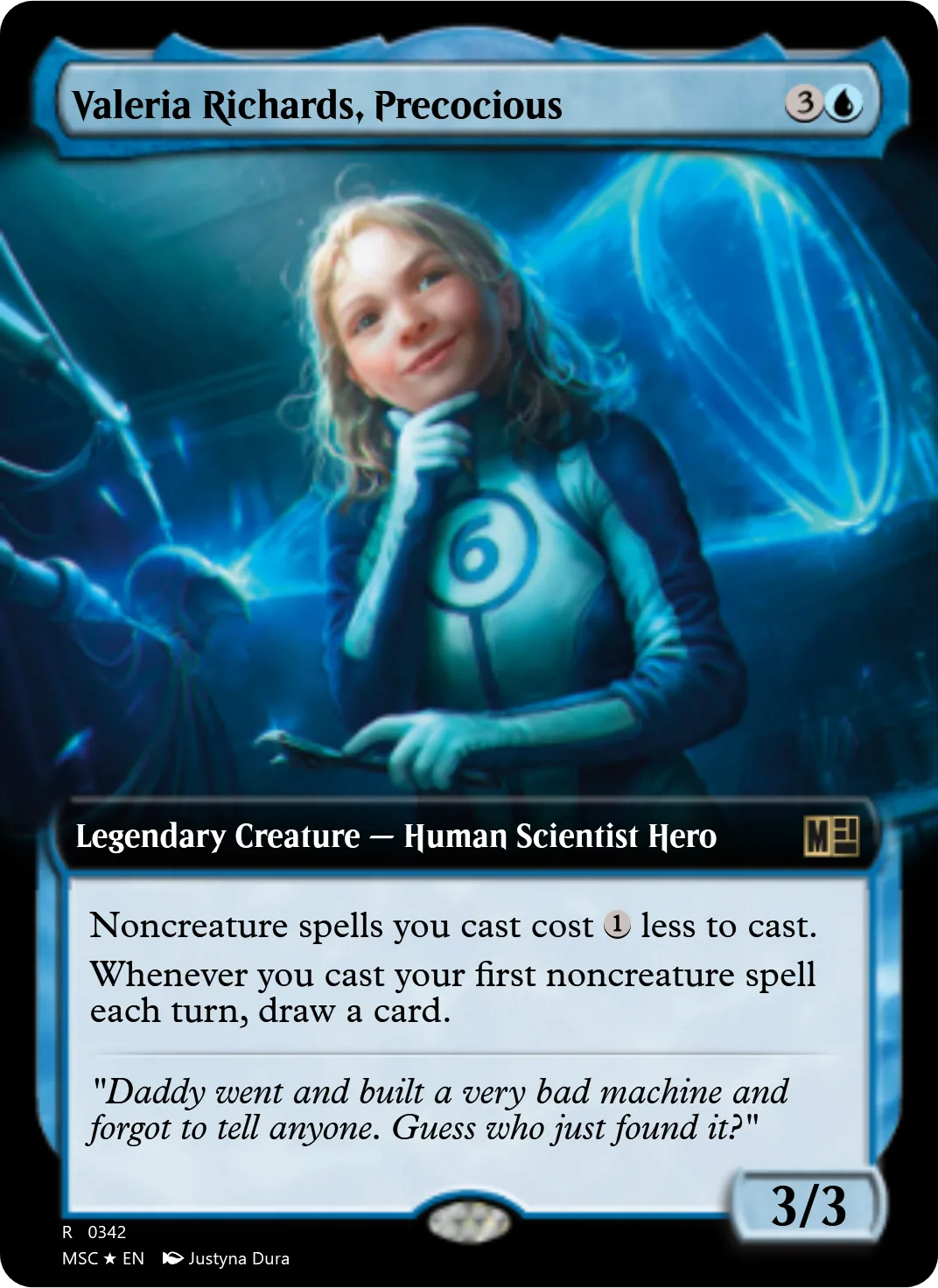 Valeria Richards, Precocious