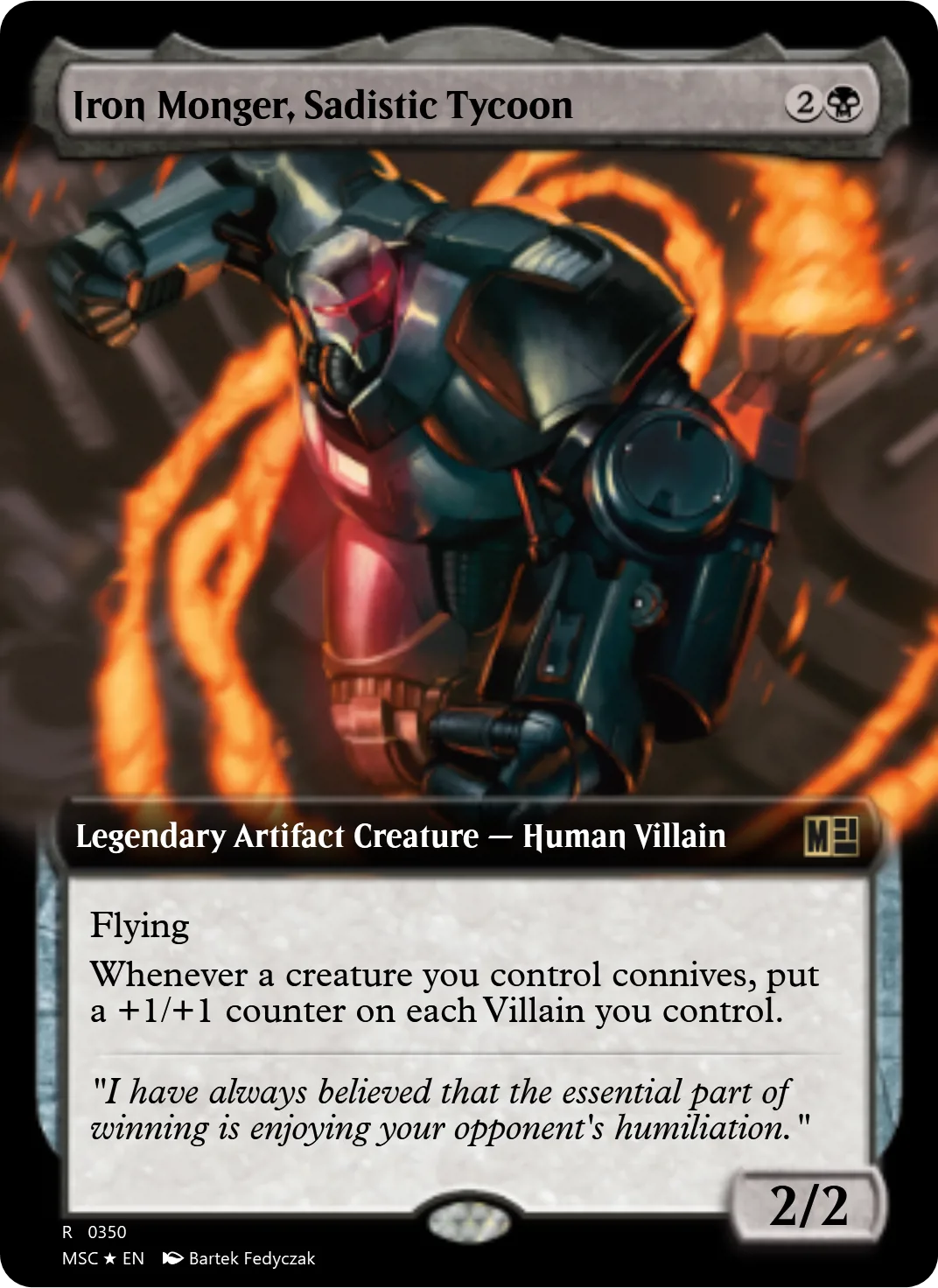 Iron Monger, Sadistic Tycoon