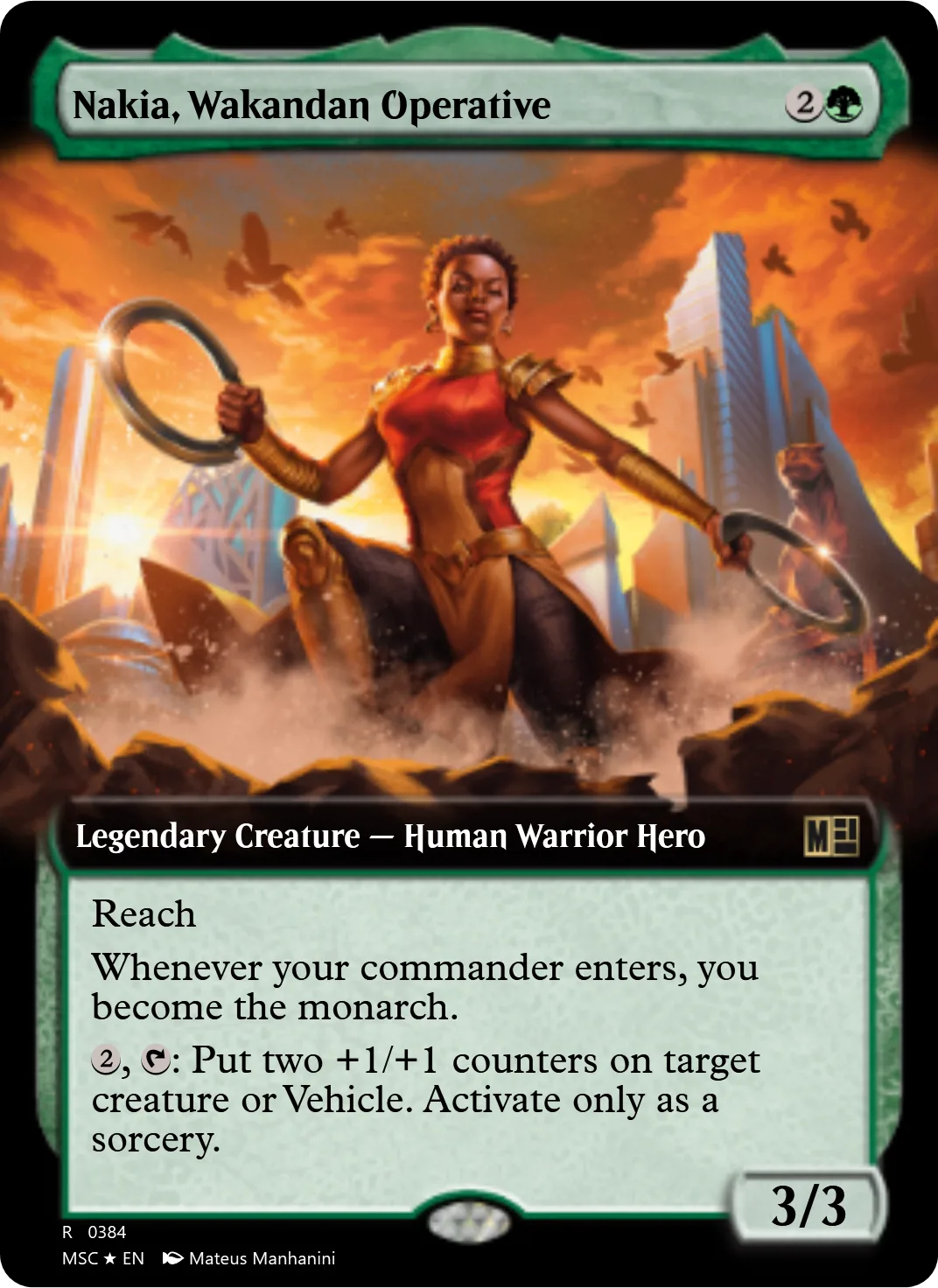 Nakia, Wakandan Operative
