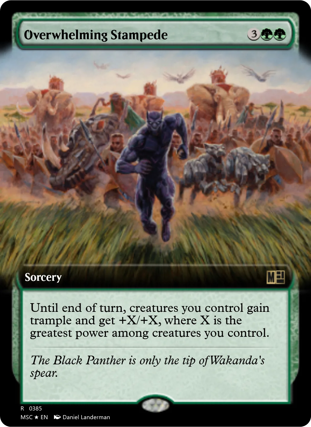 Overwhelming Stampede