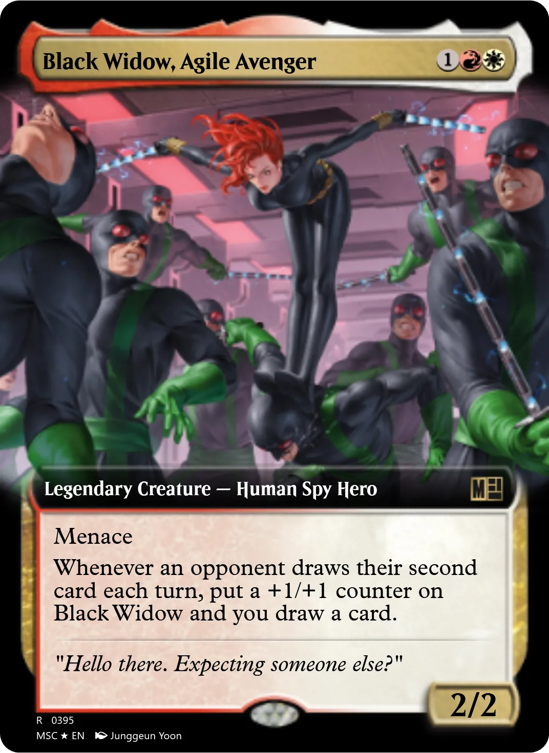 Black Widow, Agile Avenger