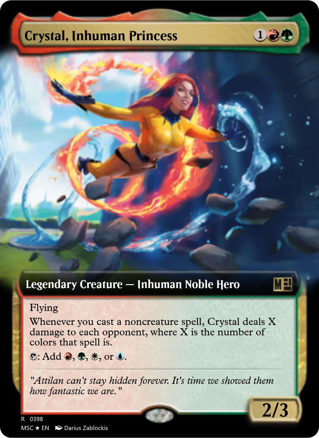 Crystal, Inhuman Princess