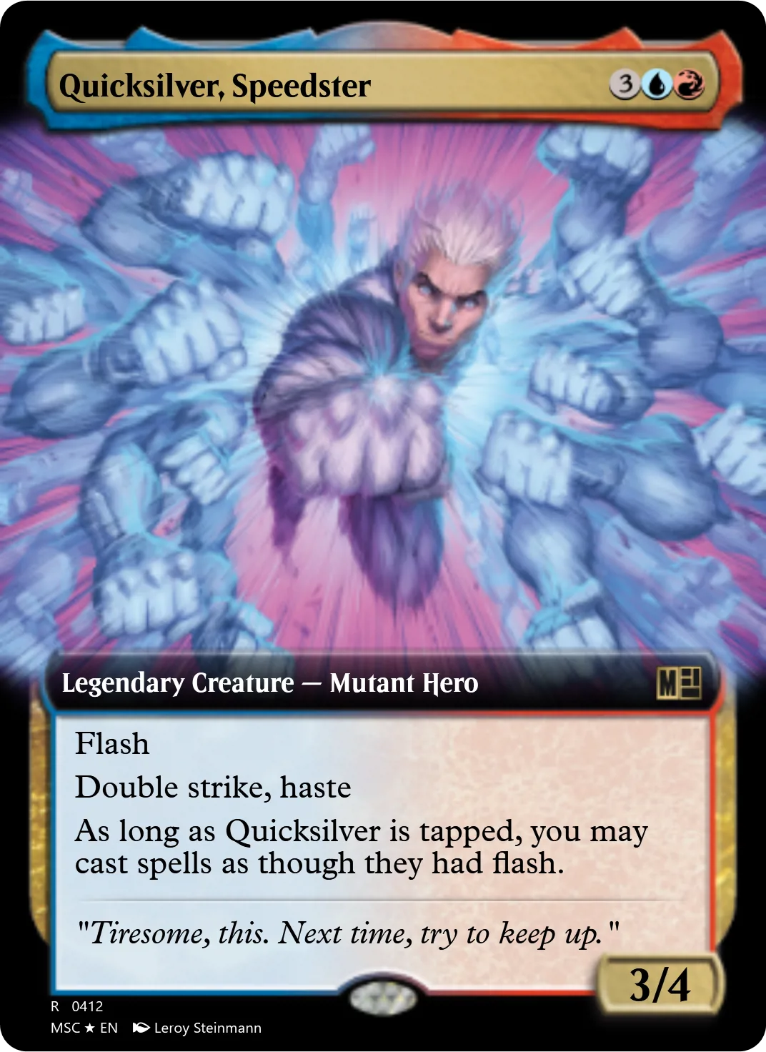 Quicksilver, Speedster