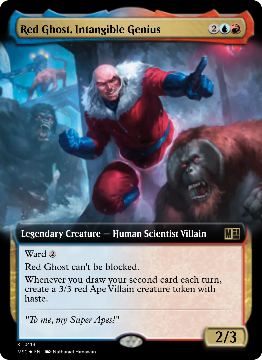 Red Ghost, Intangible Genius