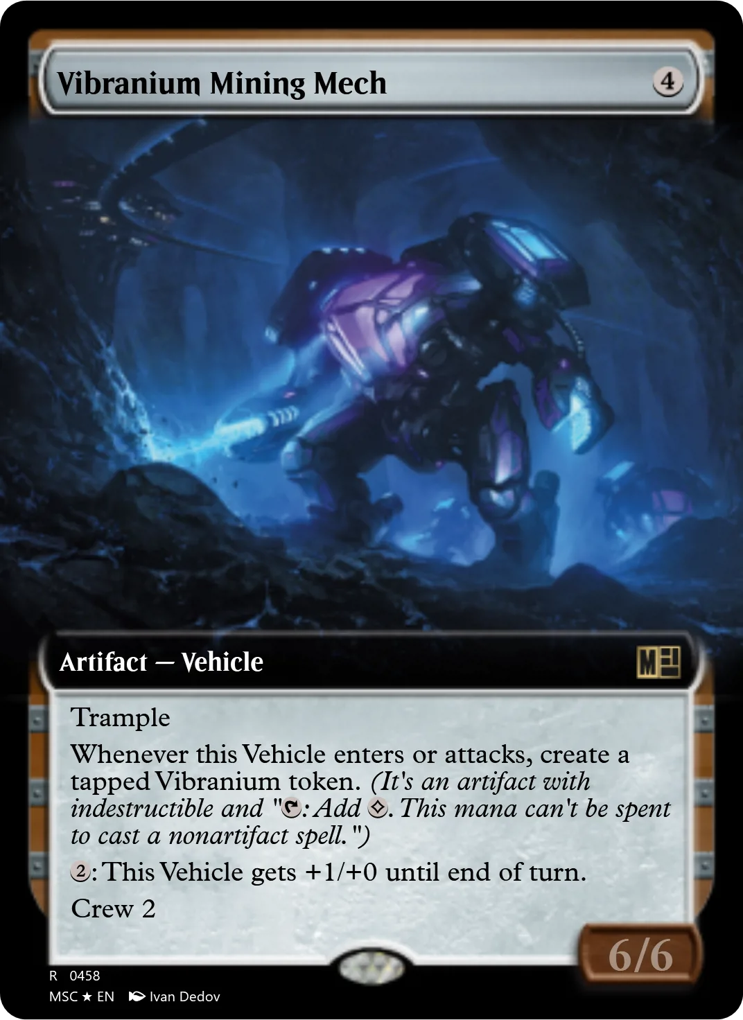 Vibranium Mining Mech
