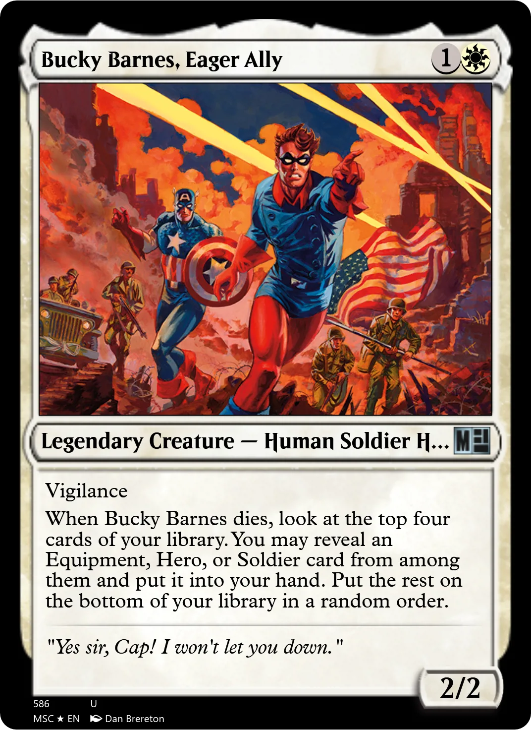 Bucky Barnes, Eager Ally