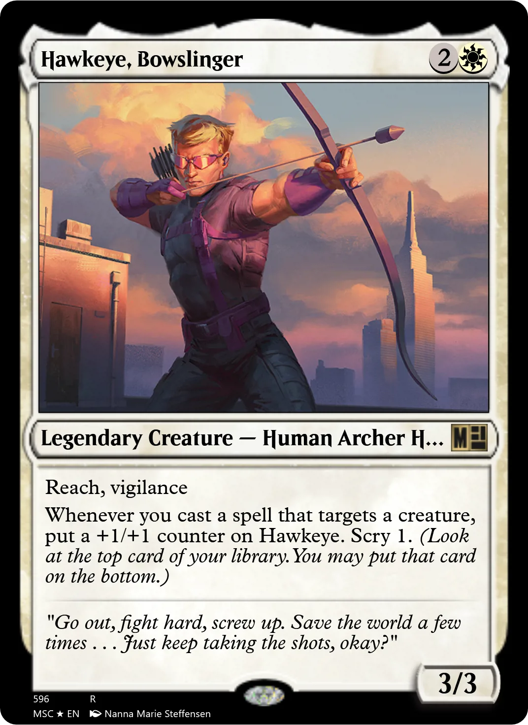 Hawkeye, Bowslinger