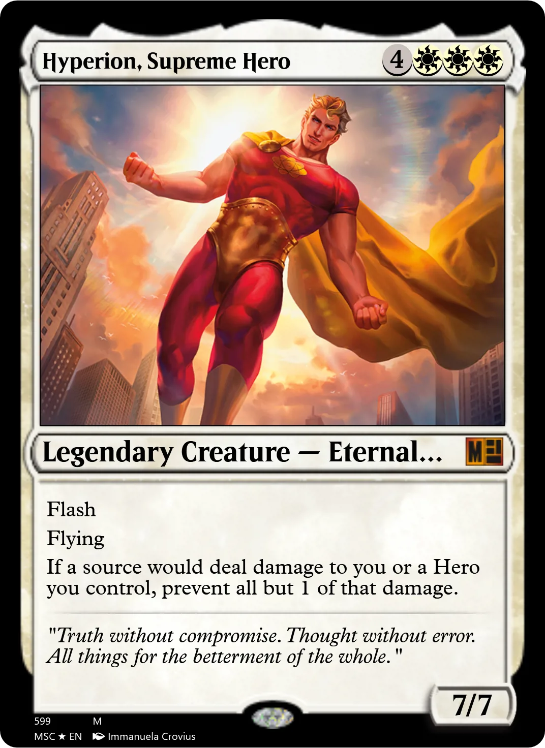 Hyperion, Supreme Hero