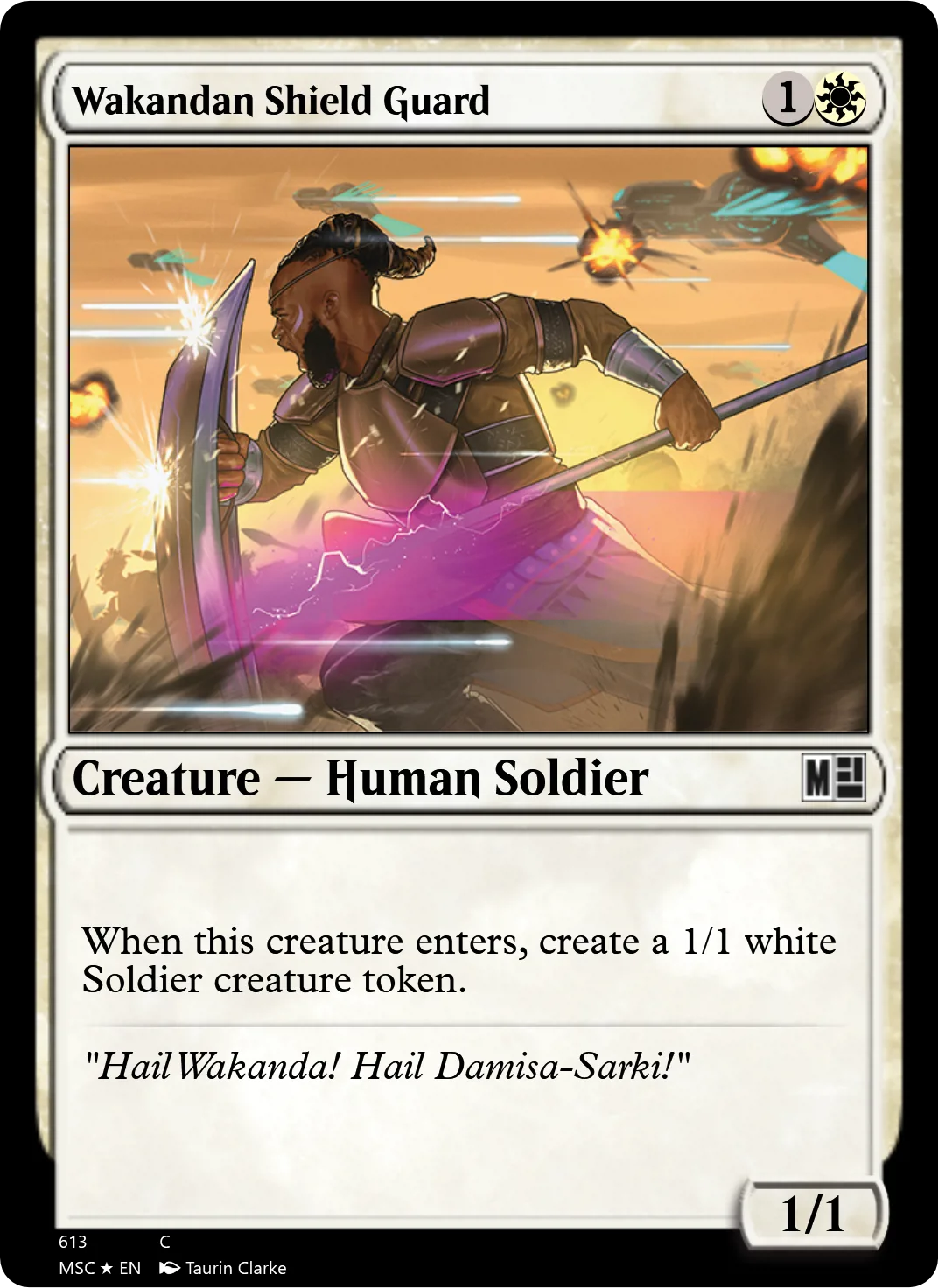 Wakandan Shield Guard