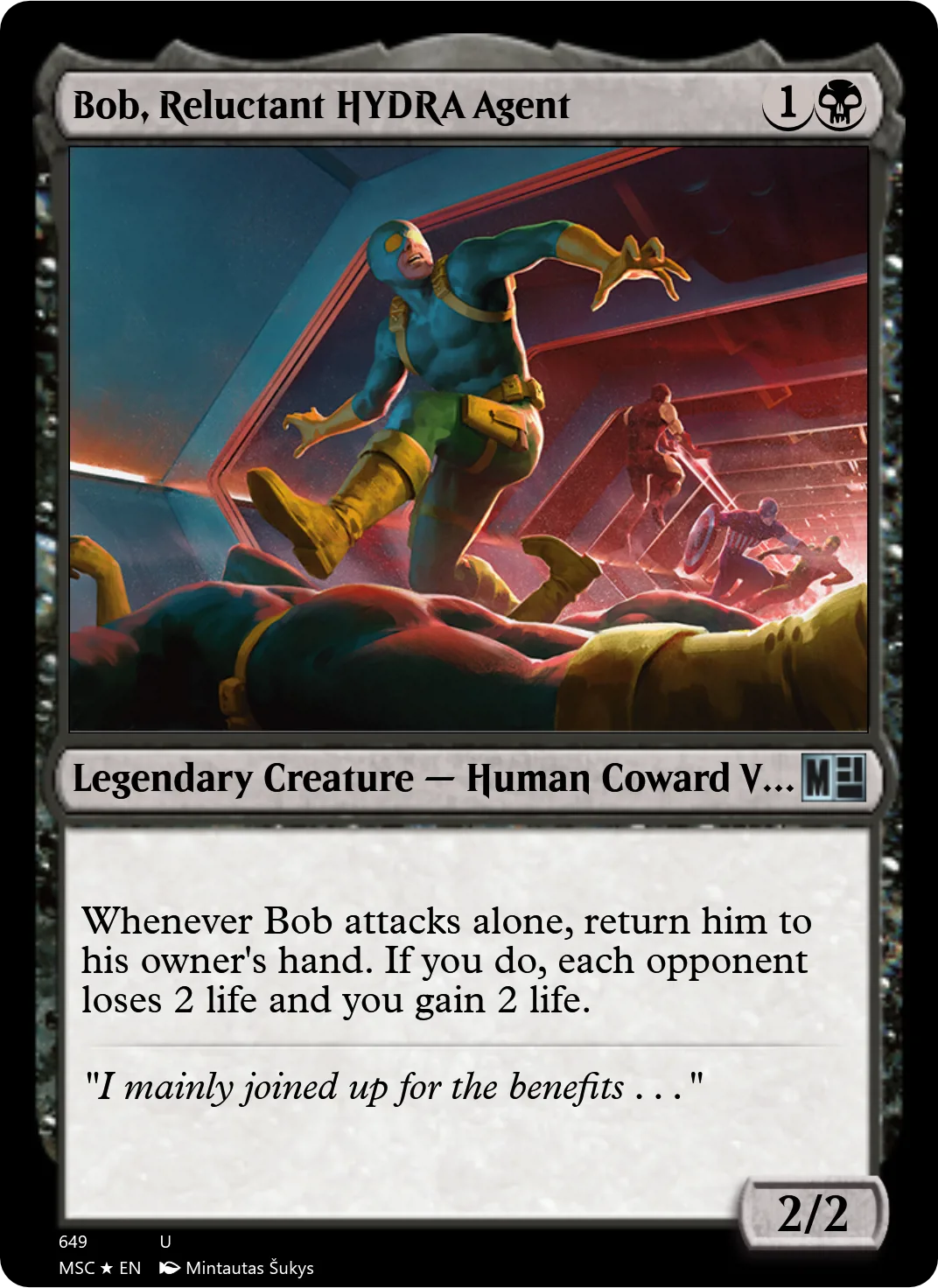 Bob, Reluctant HYDRA Agent