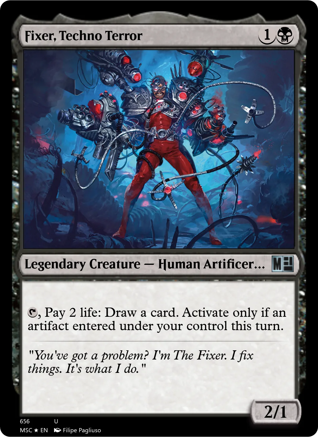Fixer, Techno Terror