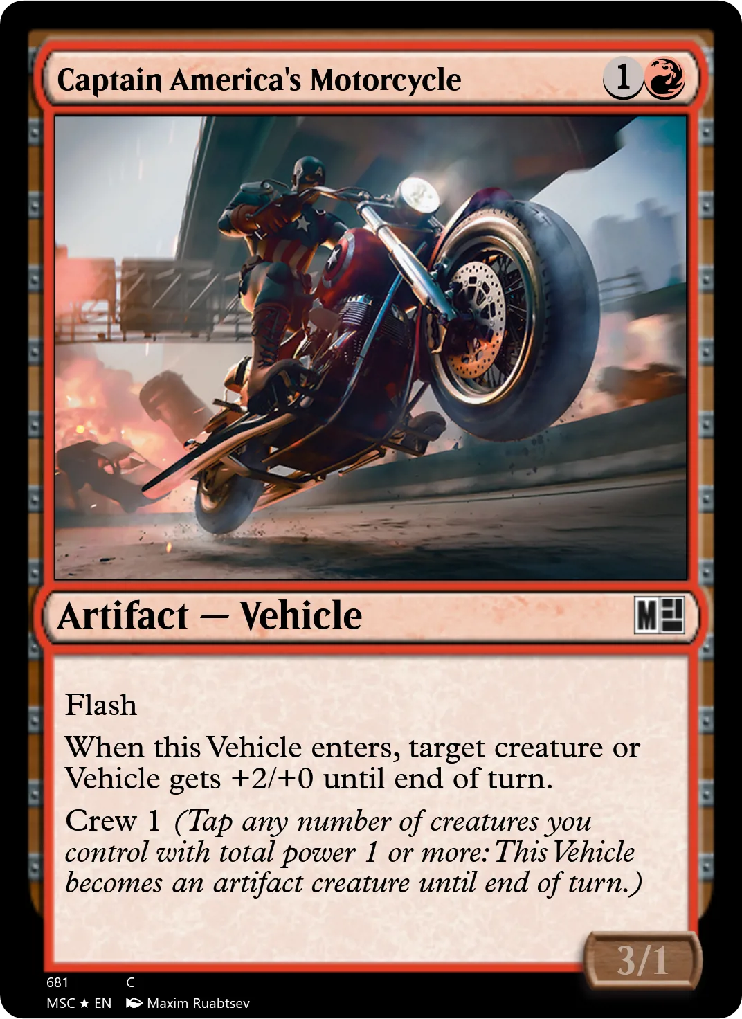 Captain America's Motorcycle