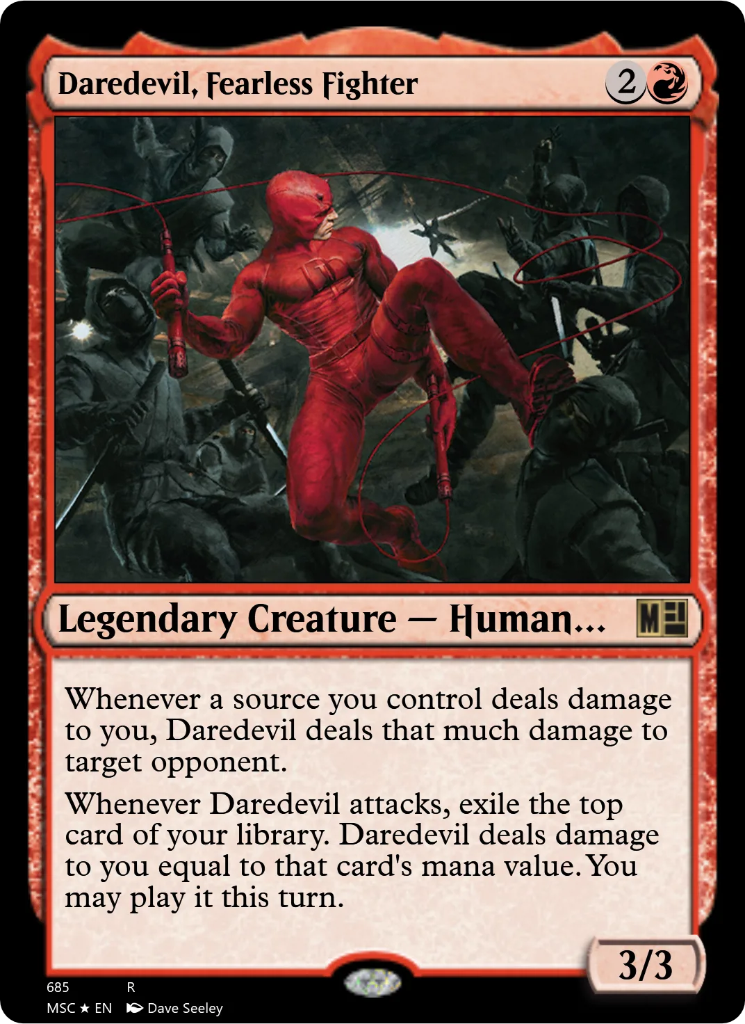 Daredevil, Fearless Fighter