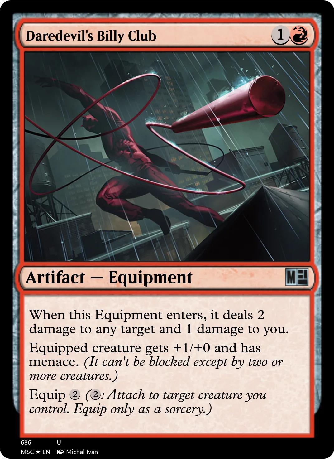 Daredevil's Billy Club