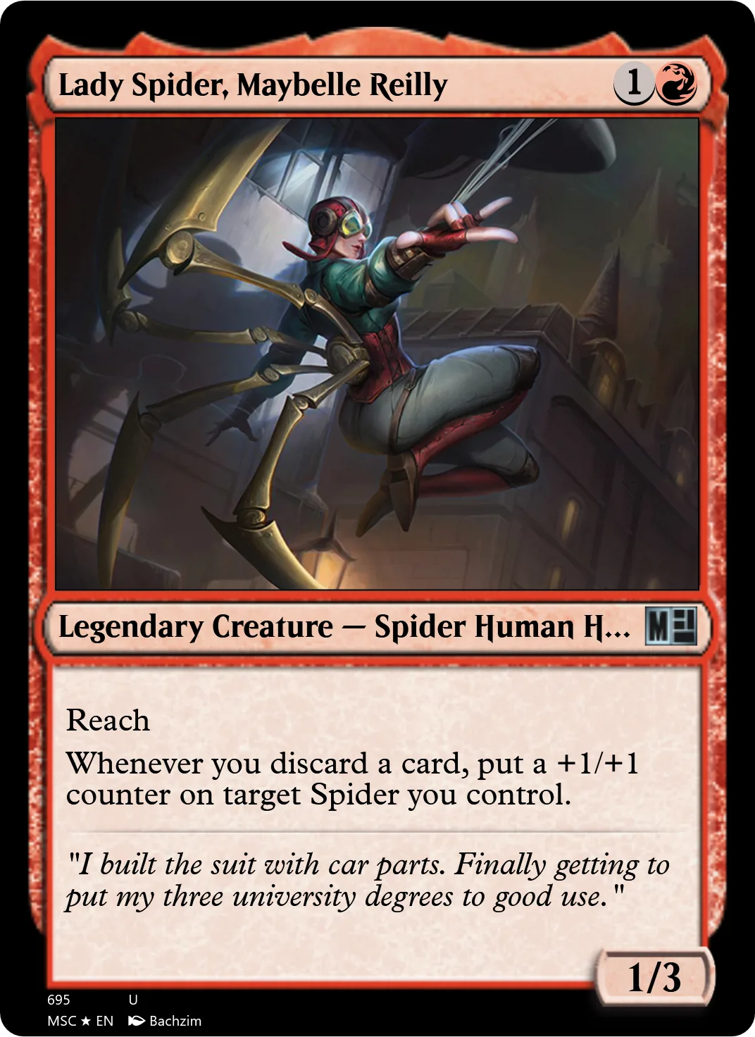 Lady Spider, Maybelle Reilly