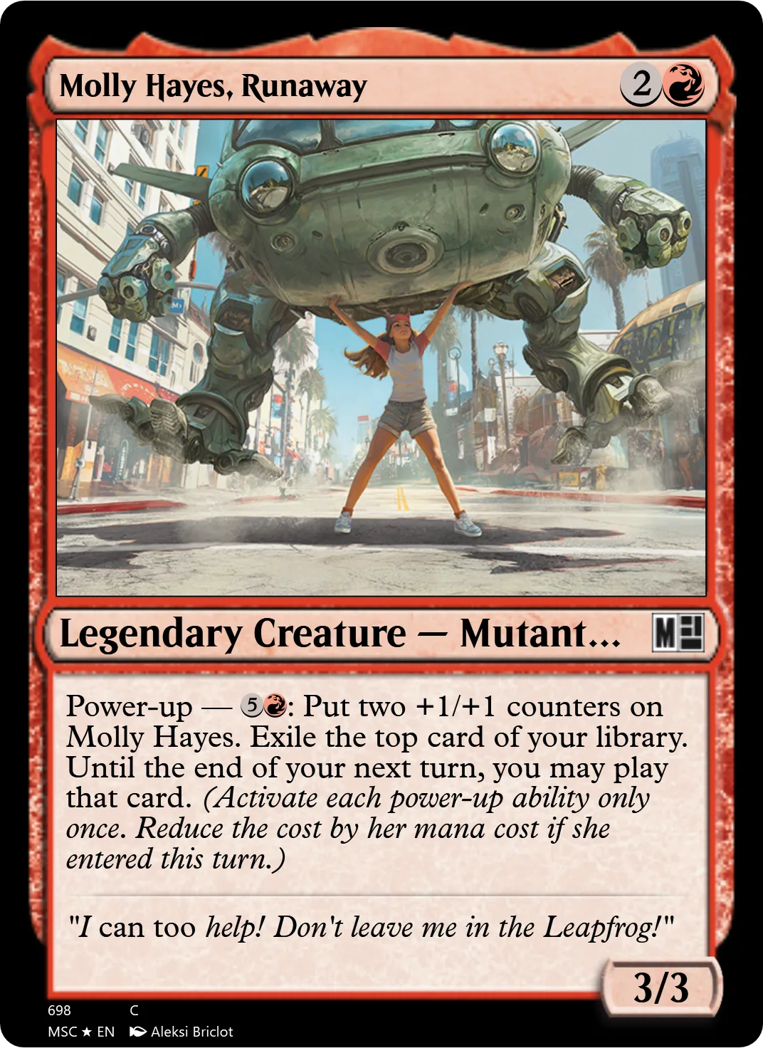 Molly Hayes, Runaway