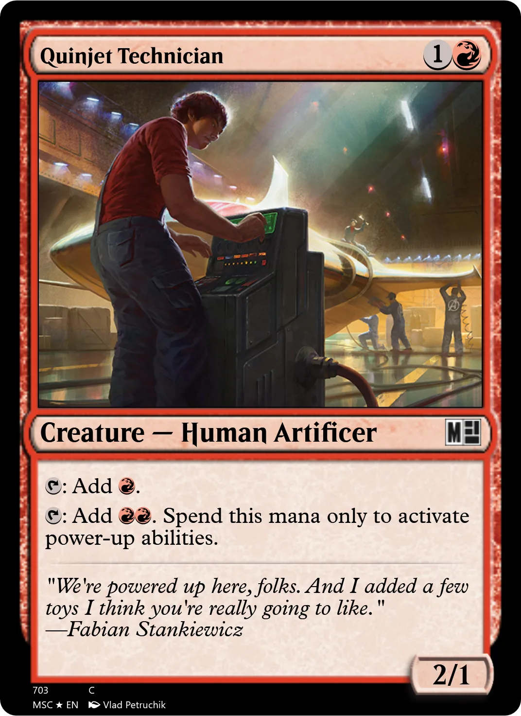 Quinjet Technician