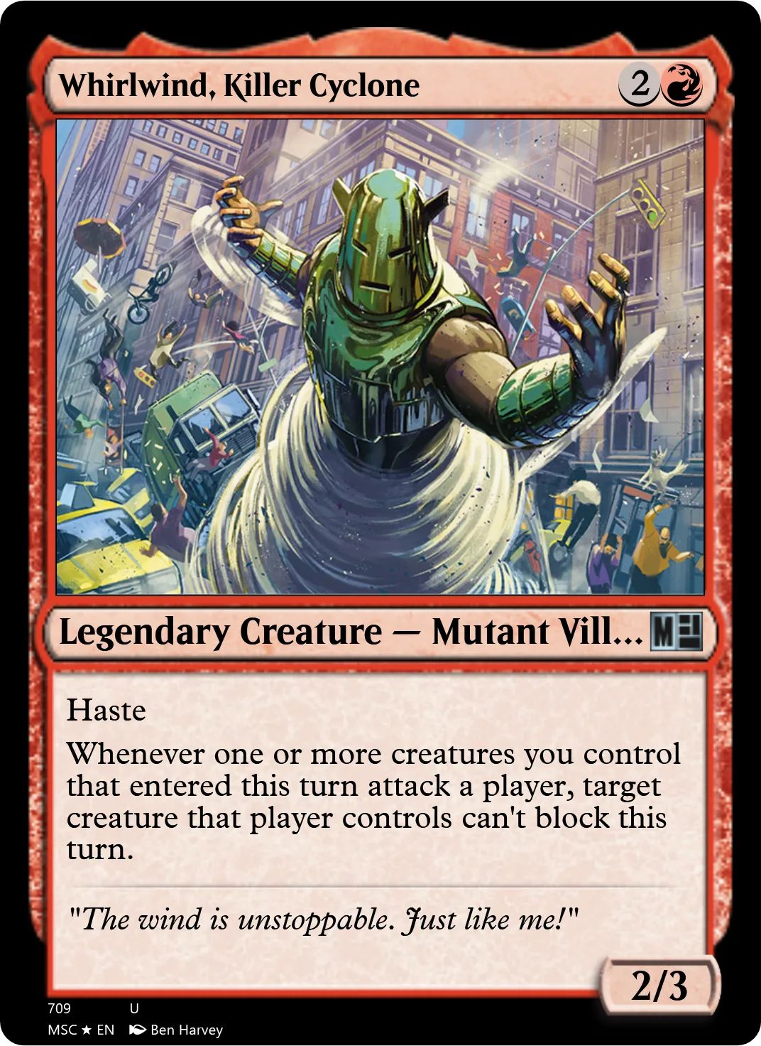 Whirlwind, Killer Cyclone