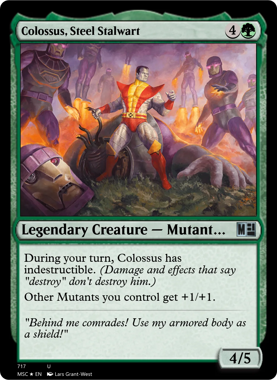 Colossus, Steel Stalwart