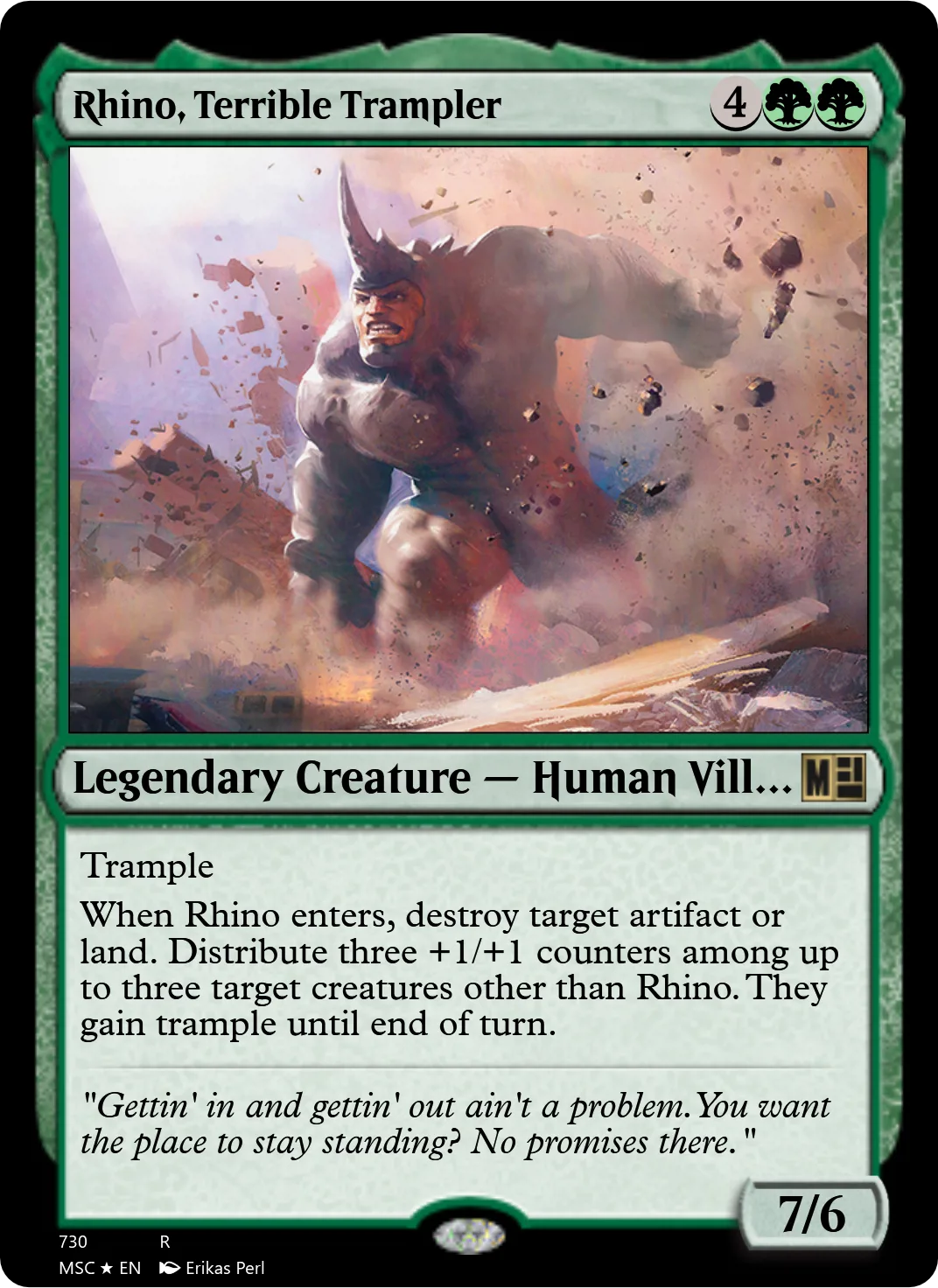 Rhino, Terrible Trampler