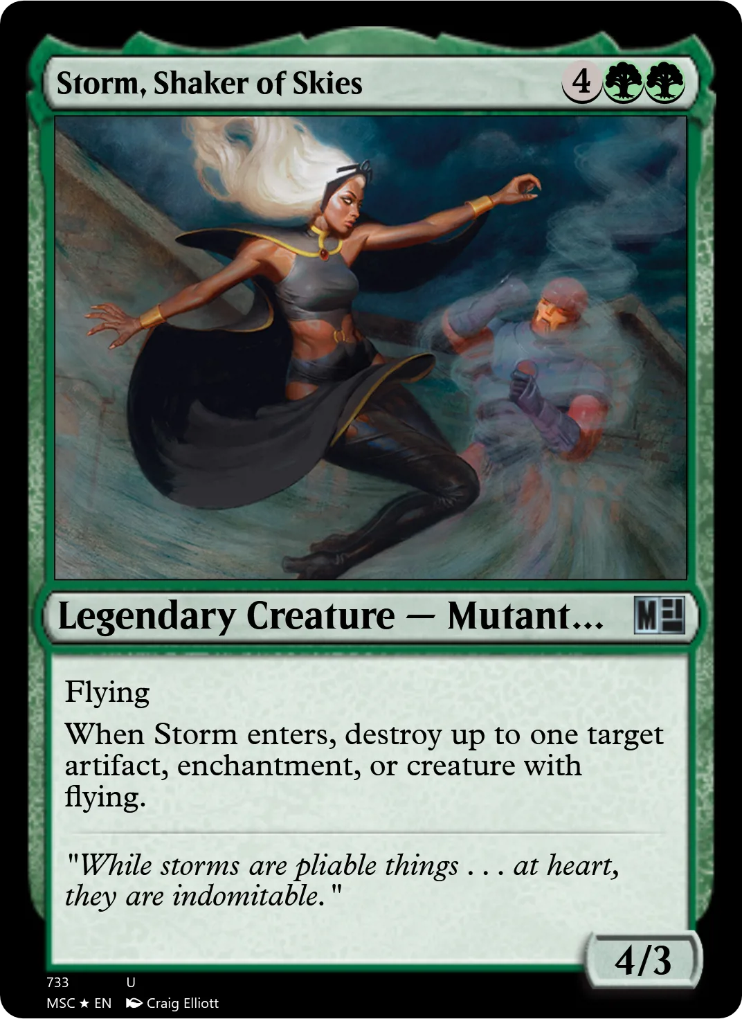 Storm, Shaker of Skies
