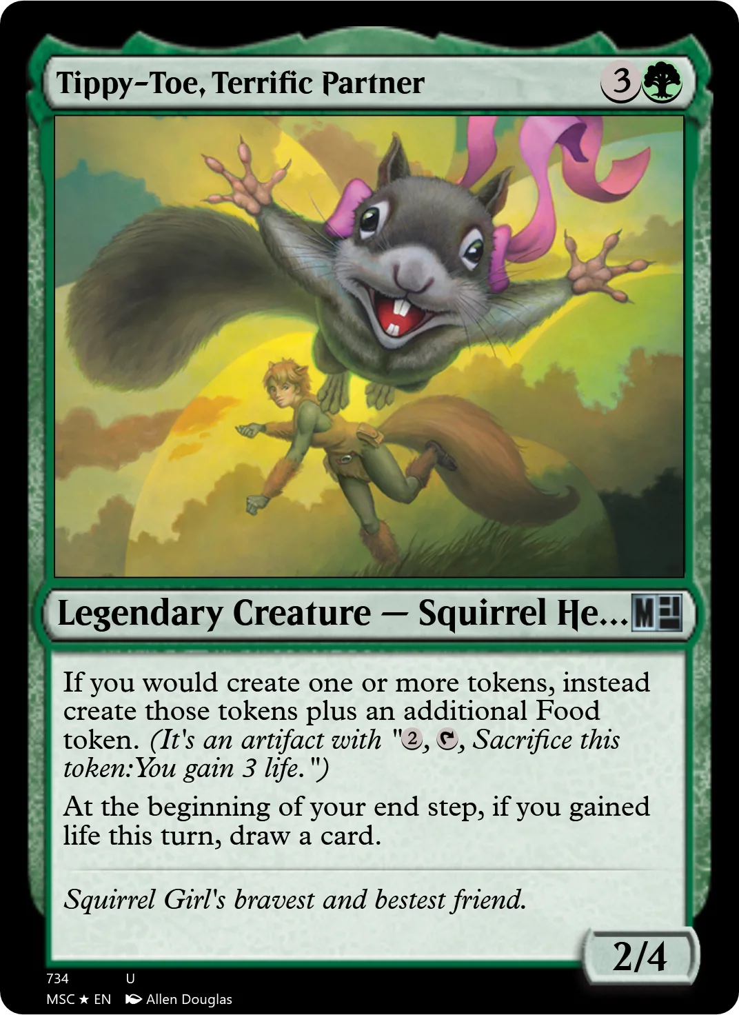 Tippy-Toe, Terrific Partner