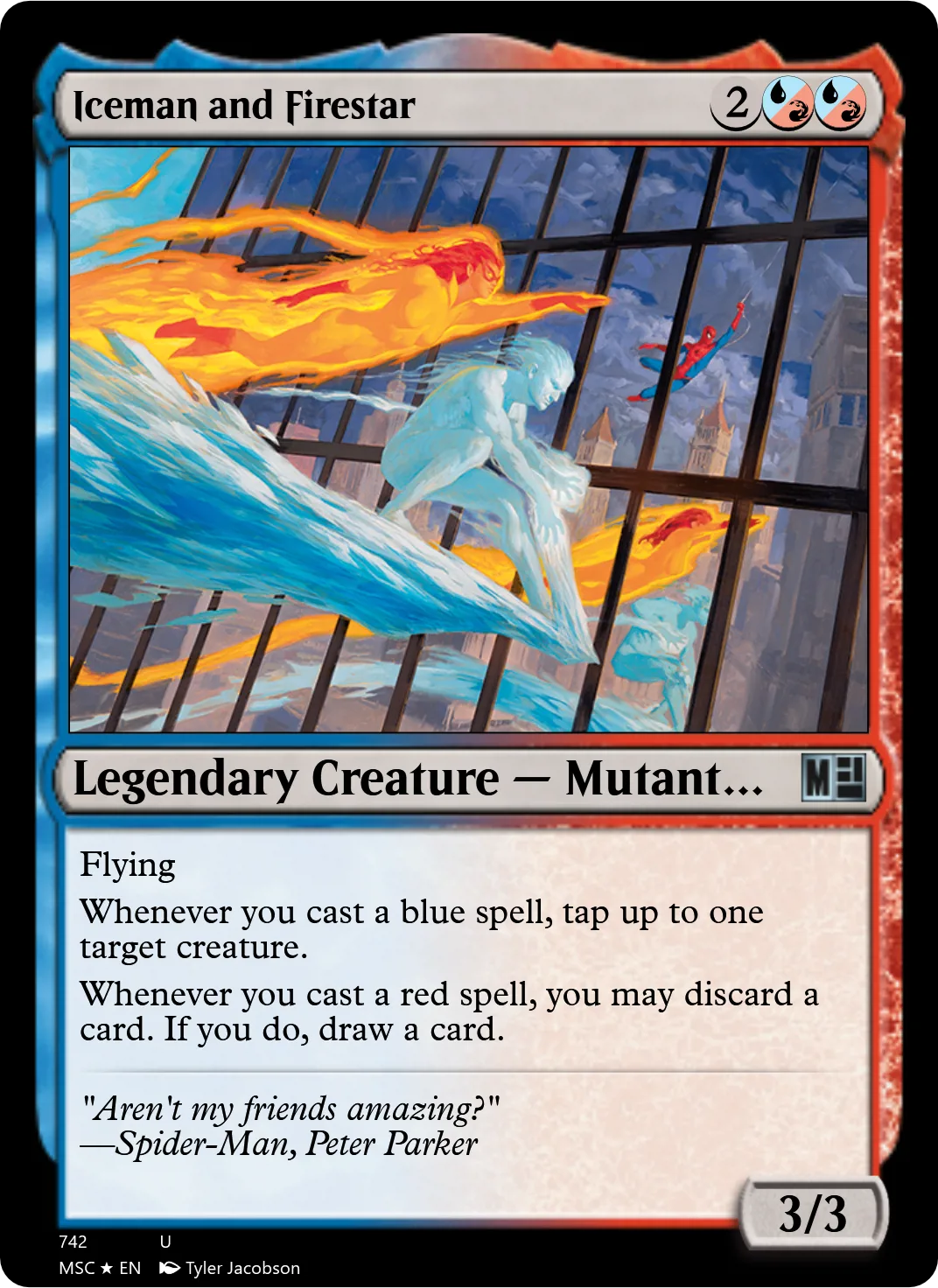 Iceman and Firestar