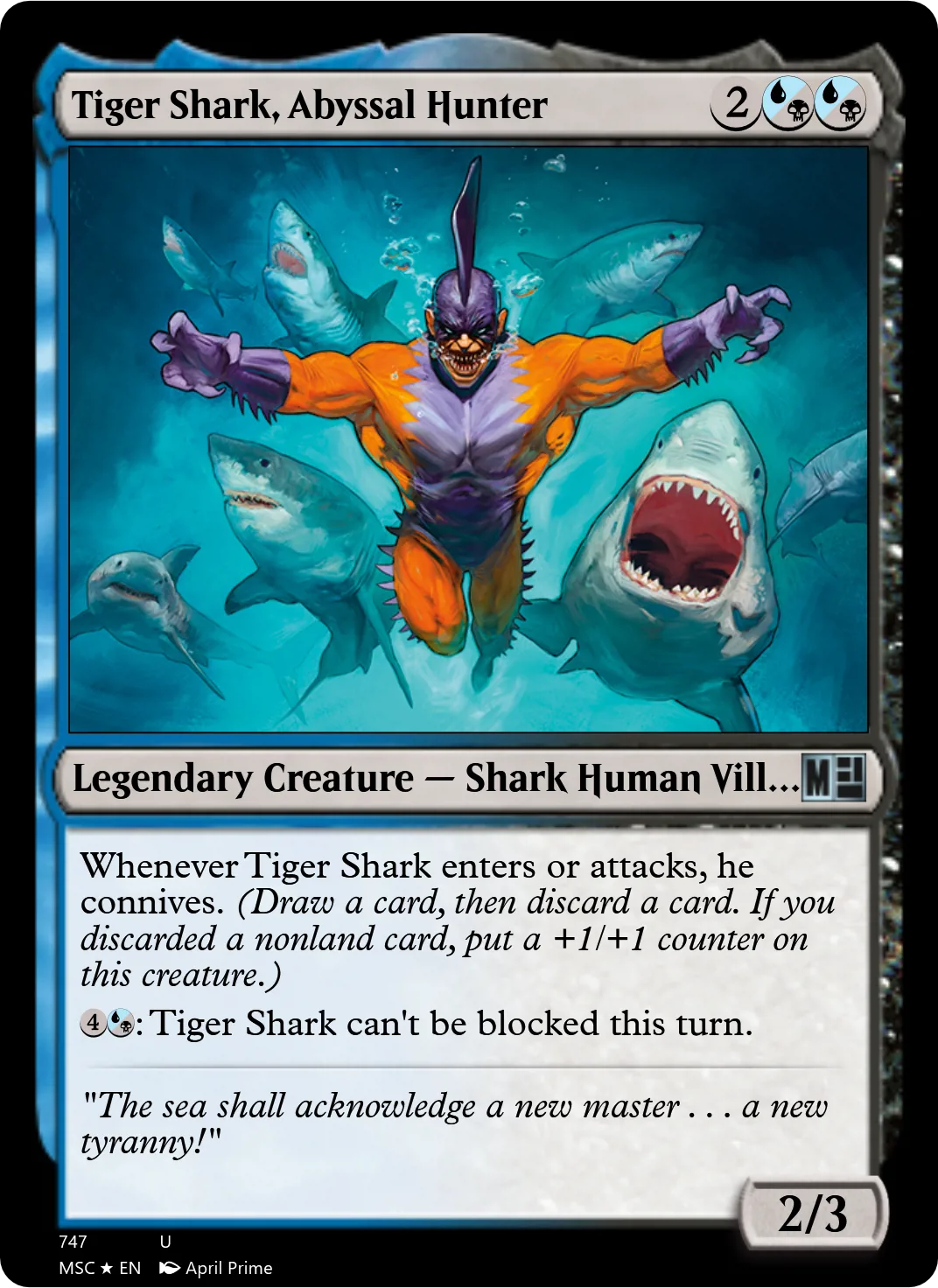 Tiger Shark, Abyssal Hunter