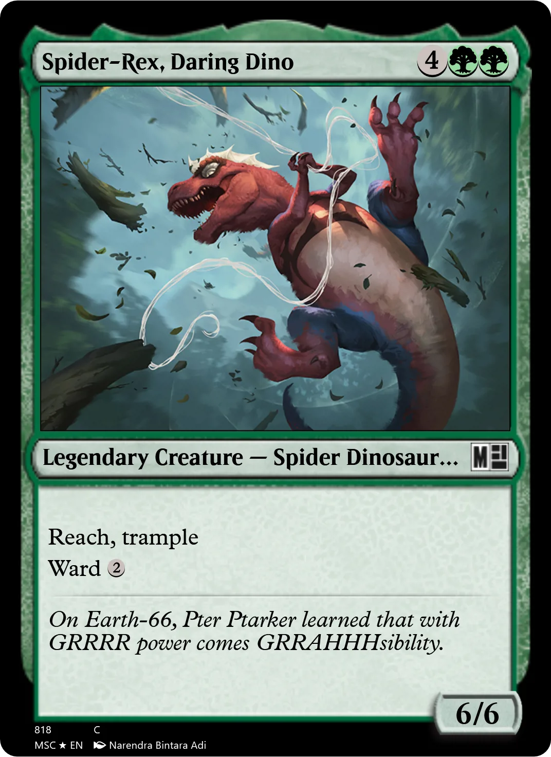 Spider-Rex, Daring Dino
