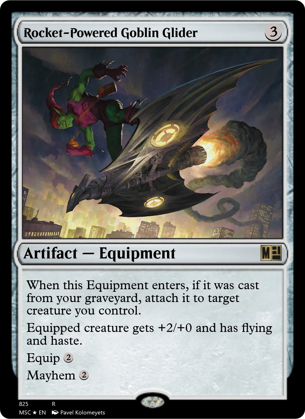 Rocket-Powered Goblin Glider