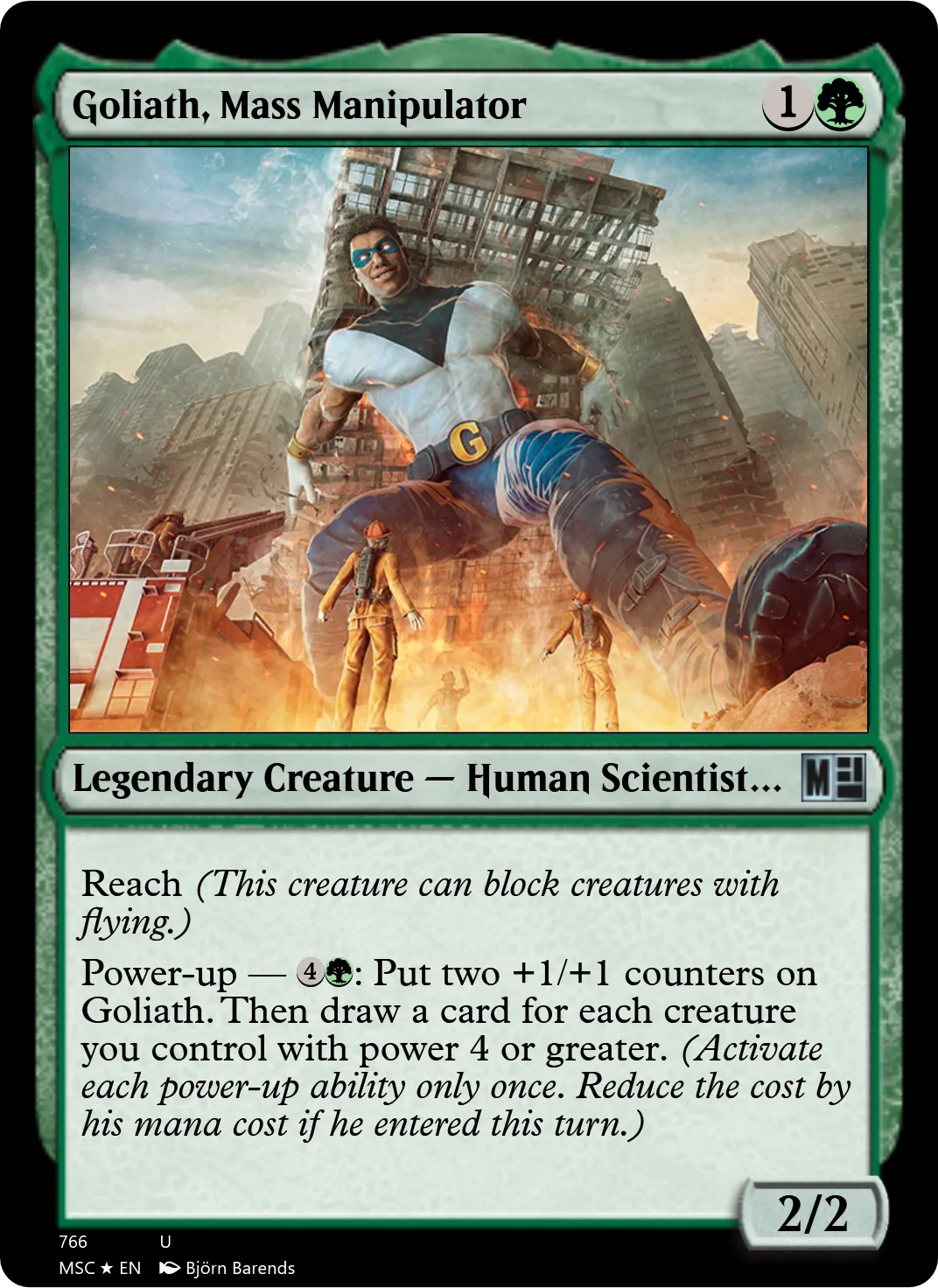 Goliath, Mass Manipulator