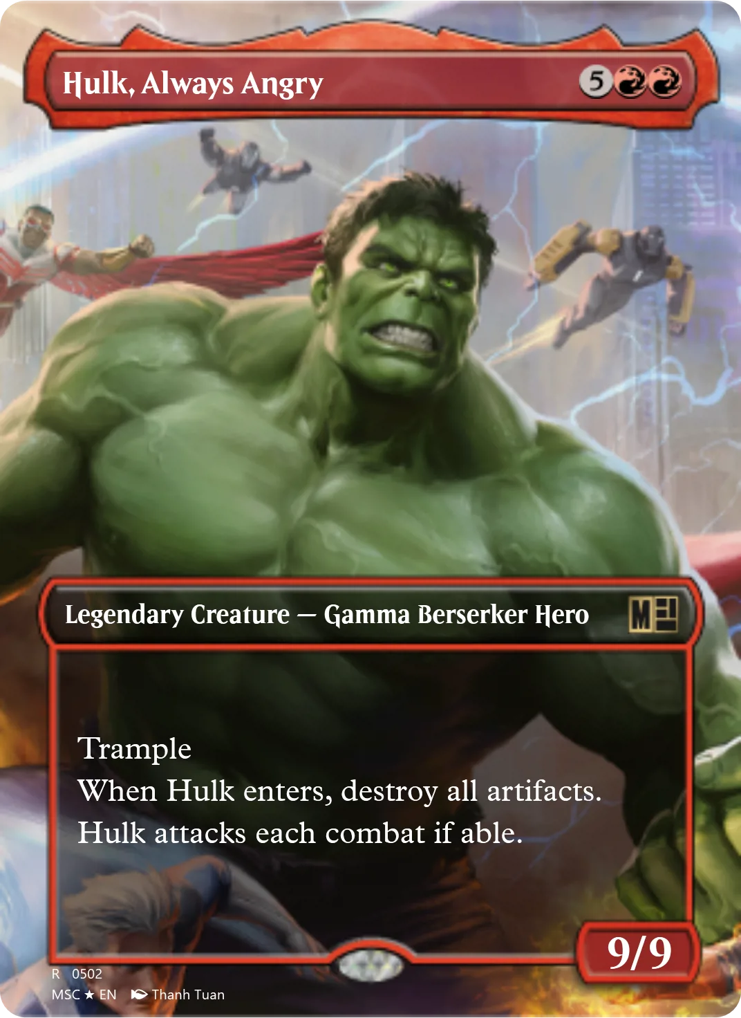 Hulk, Always Angry