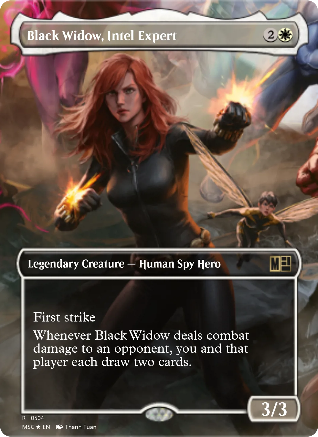 Black Widow, Intel Expert