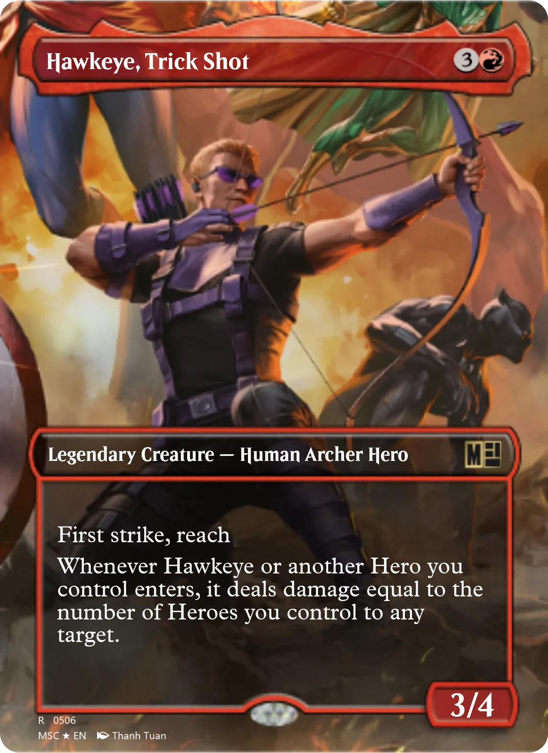 Hawkeye, Trick Shot