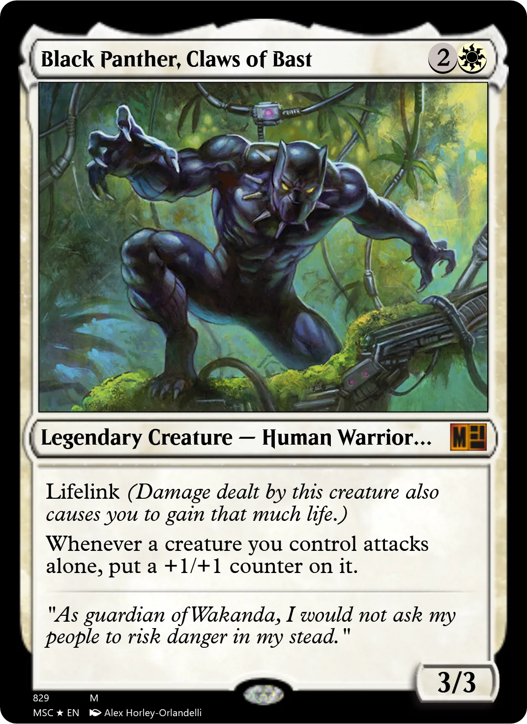 Black Panther, Claws of Bast