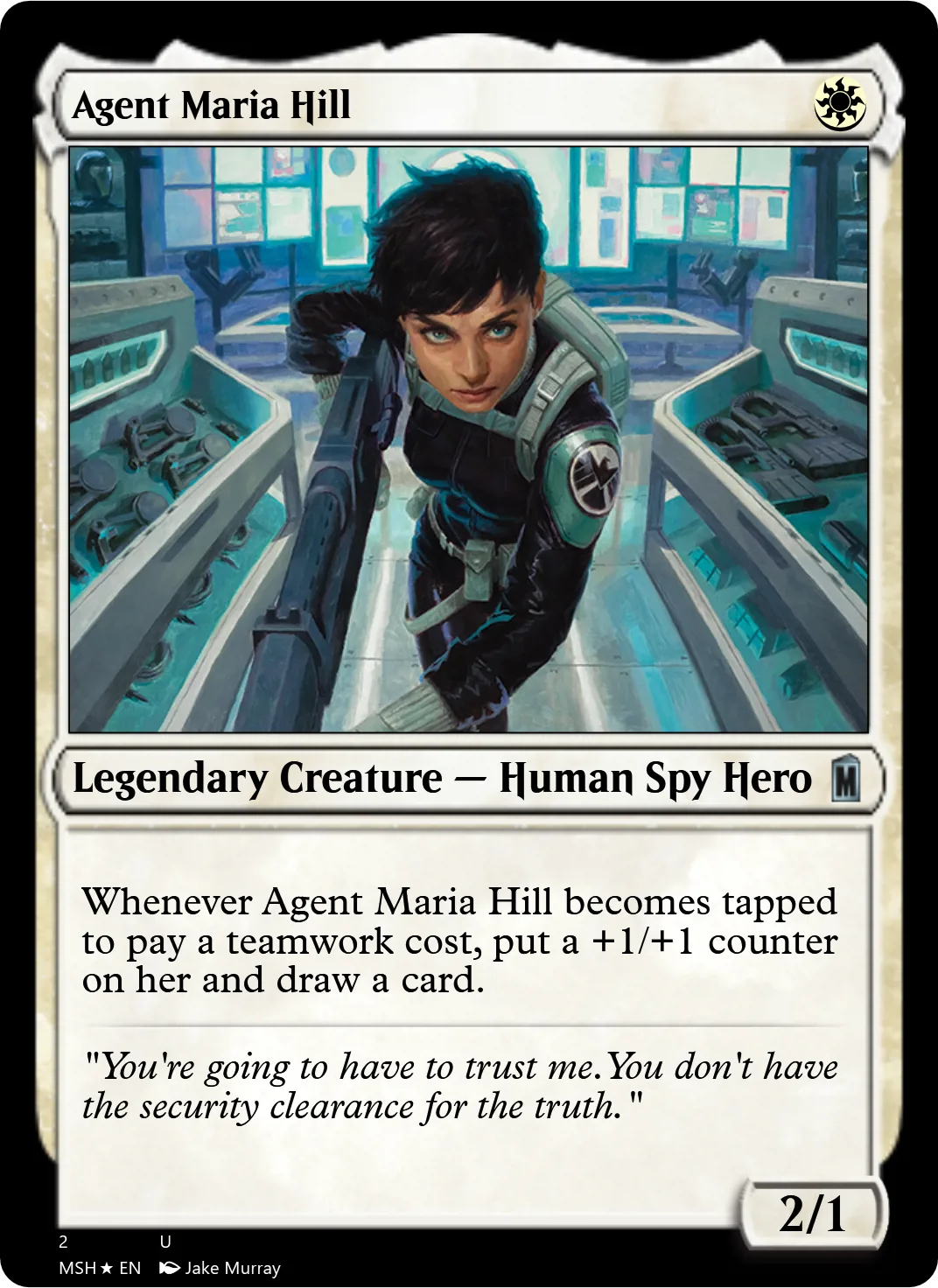 Agent Maria Hill