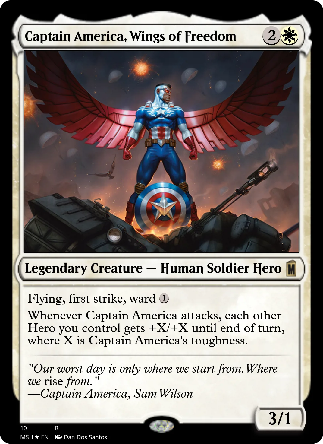Captain America, Wings of Freedom