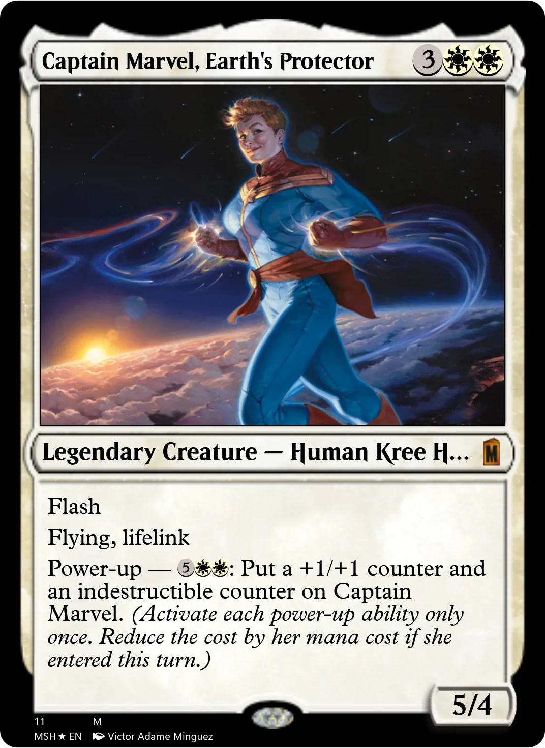 Captain Marvel, Earth's Protector