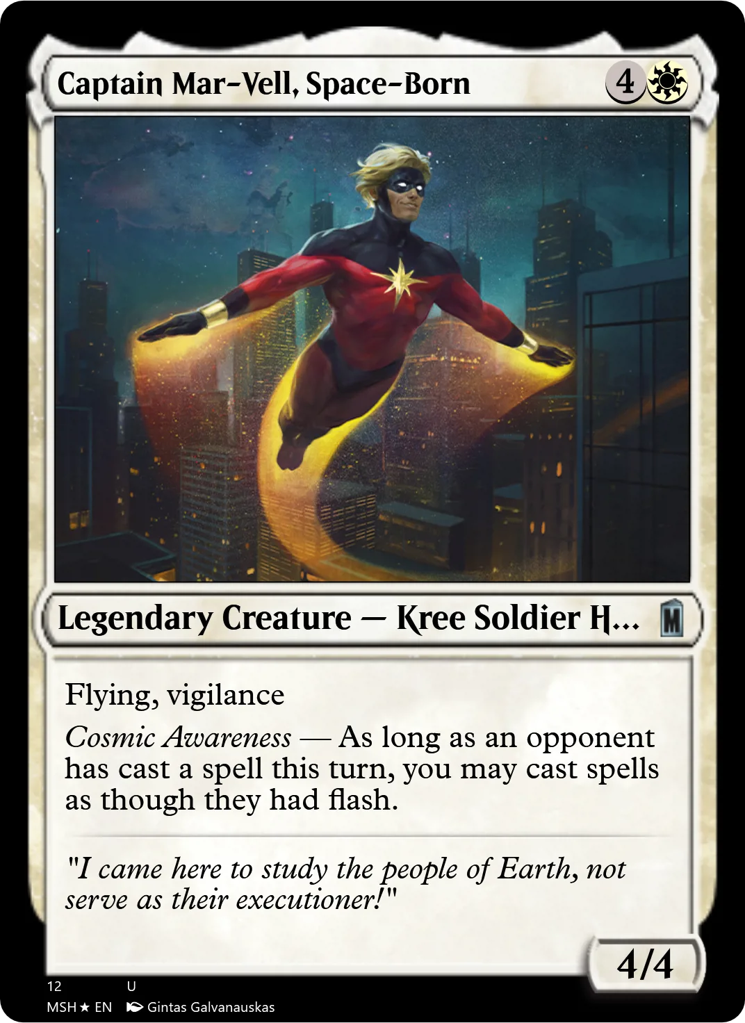 Captain Mar-Vell, Space-Born