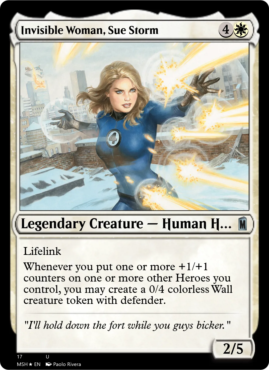 Invisible Woman, Sue Storm