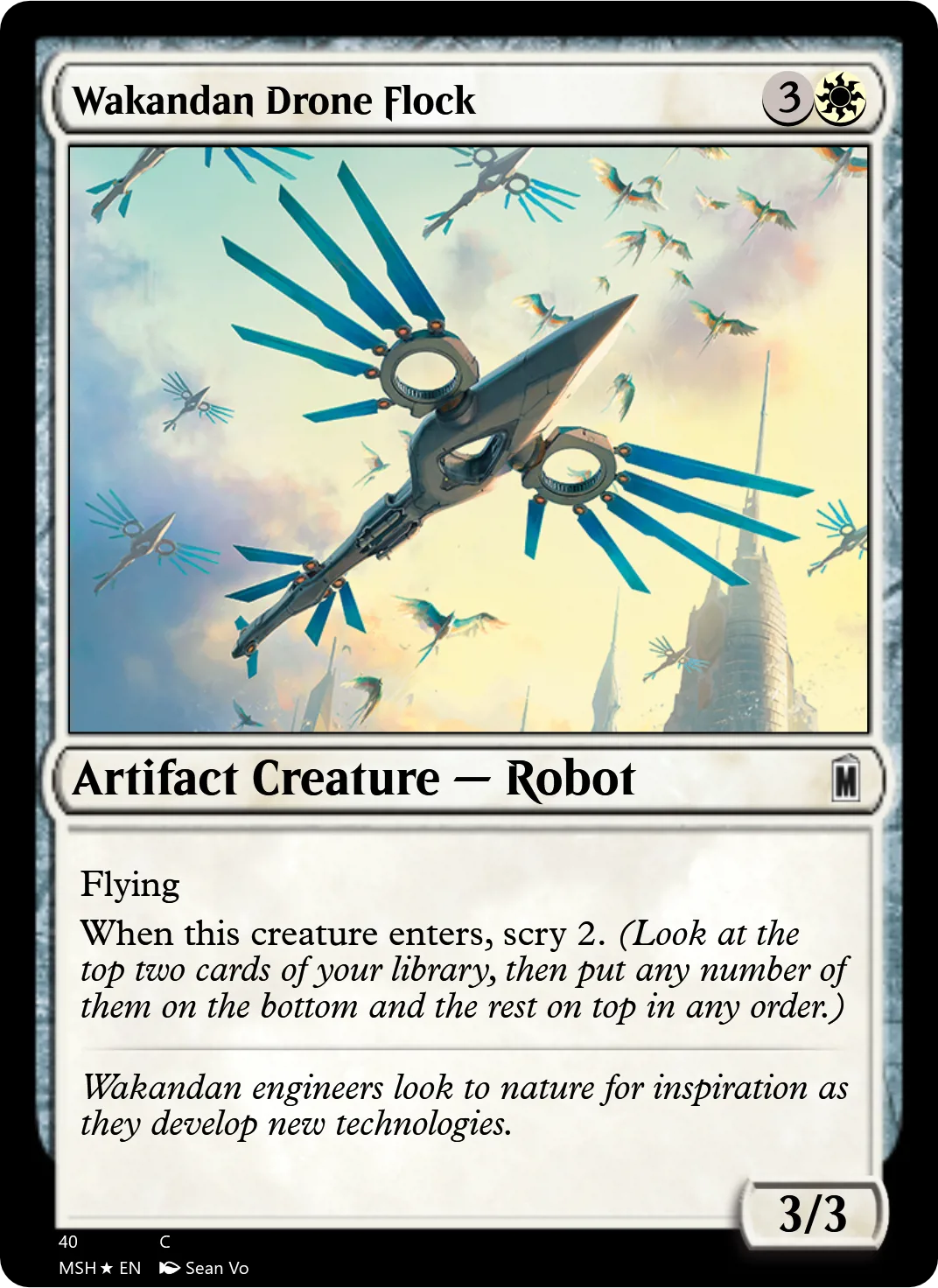 Wakandan Drone Flock